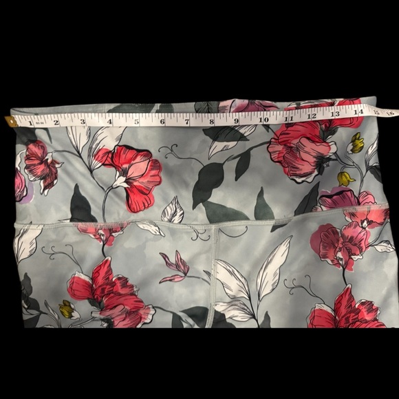 Athleta Elation Printed Floral High-Rise Leggings | Size Large - Picture 6 of 8